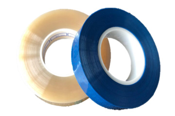 Double-glass punched adhesive tape